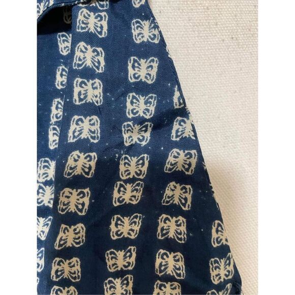 New Urban Outfitters Butterfly Wrap Mini Dress Size S - Picture 6 of 8